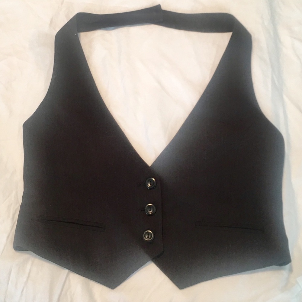 Forever 21 Black Vest
